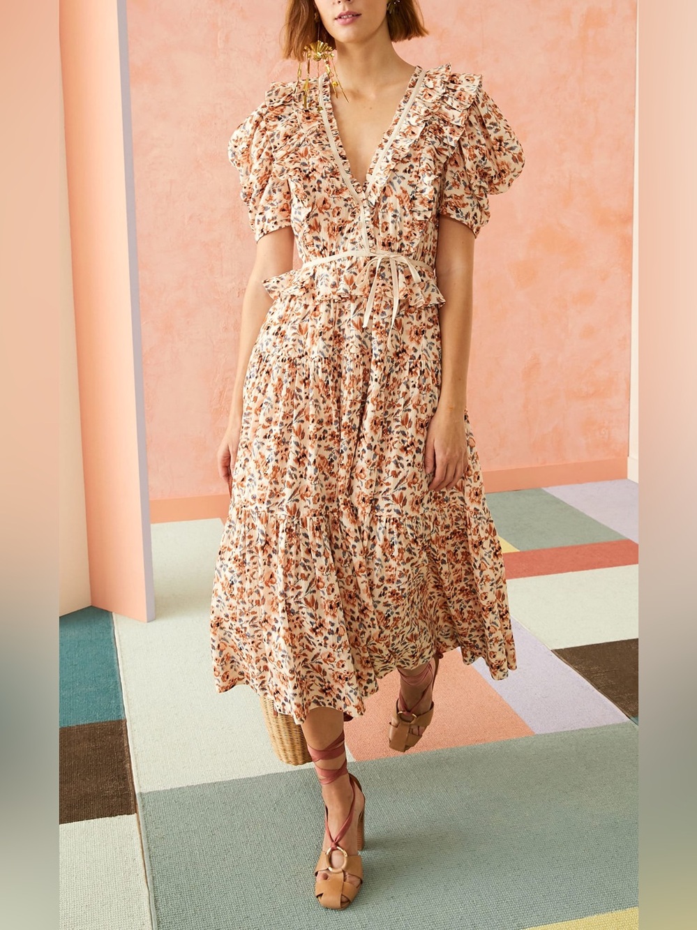 ULLA JOHNSON Lisette Dress Size 4